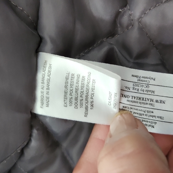 Kids Coat Hot Paws Size 4 Plaid Camo Pink Grey - Picture 4 of 16